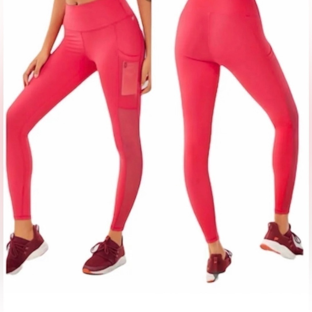 π Fabletics On-The-Go PowerHold High-Waisted Leggings Medium - Picture 2 of 6